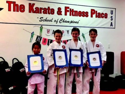 Karate Students Recognized by State